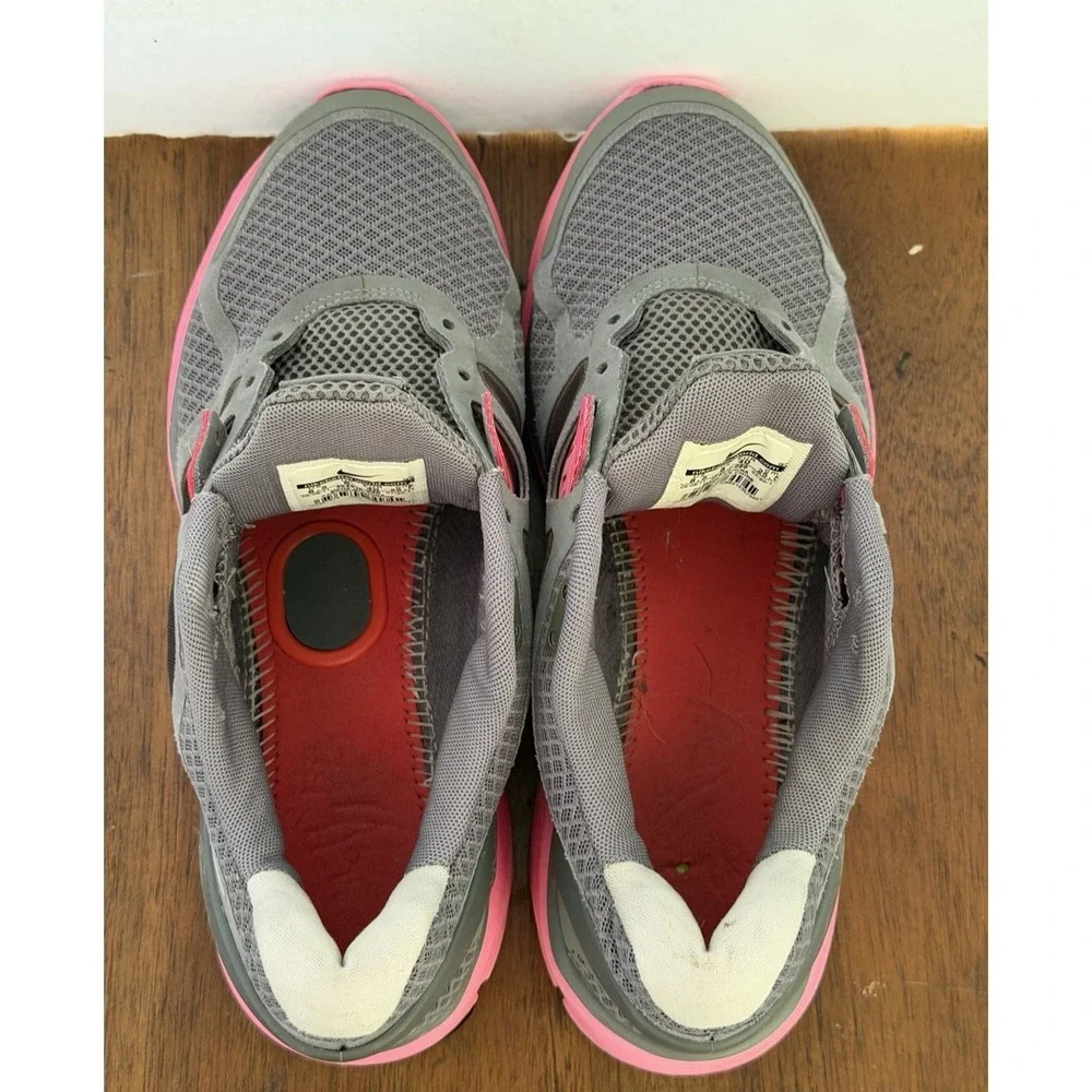 Nike Lunarglide 3 Womens Size 8.5 Gray Pink Athletic Running Shoes Sneakers